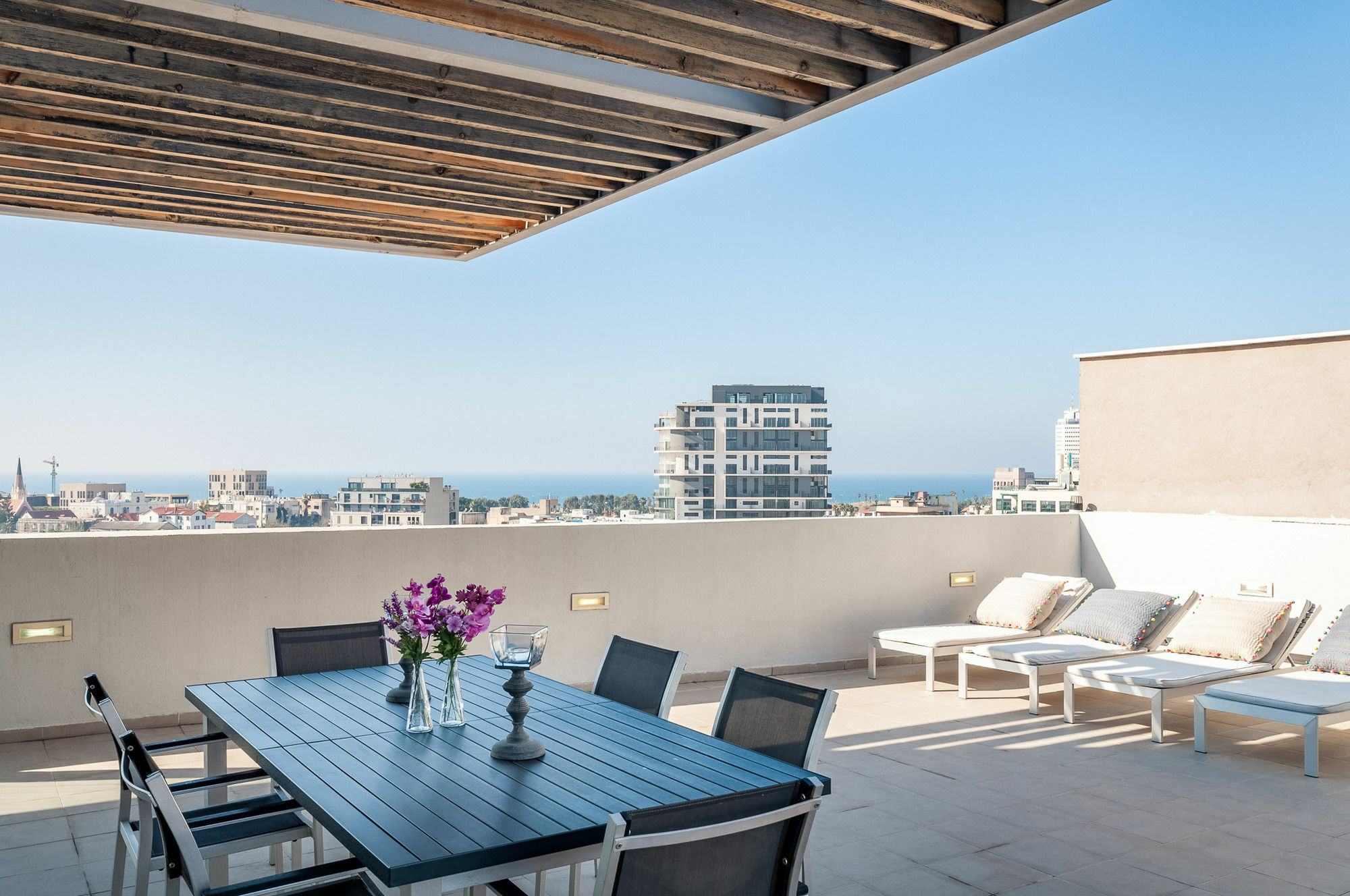 Abarbanel St Incredible Penthouse Apartment Tel Aviv Ngoại thất bức ảnh